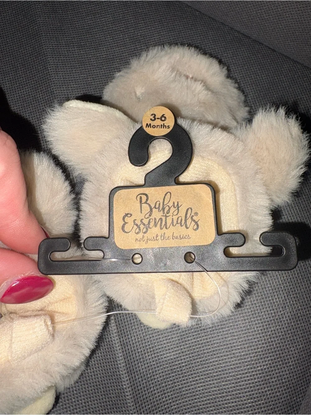 Infant bunny slippers